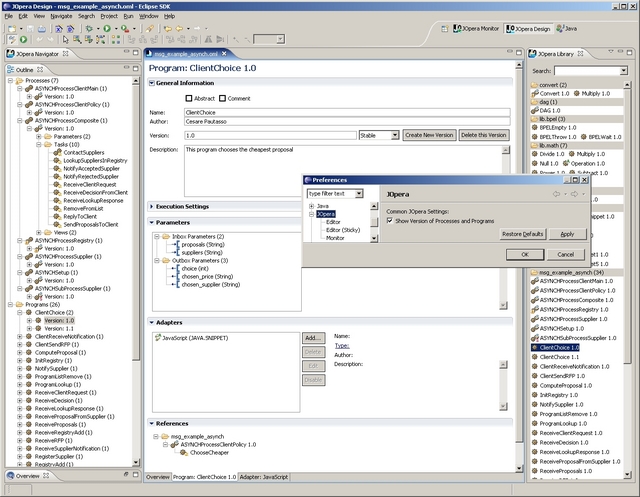 Multiple Process Versions